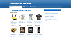 Desktop Screenshot of goldencockerretriever.org